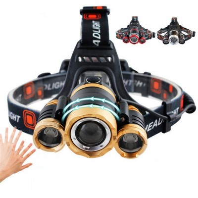 Lanterna de Cabeça Recarregável Profissional